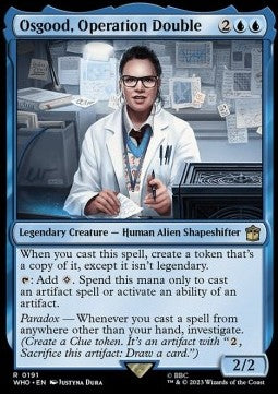 Osgood, Operation Double - Universes Beyond: Doctor Who (Rare) [WHO-191]