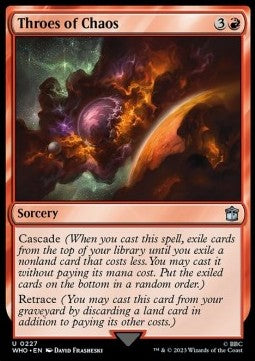 Throes of Chaos - Universes Beyond: Doctor Who (Uncommon) [WHO-227]