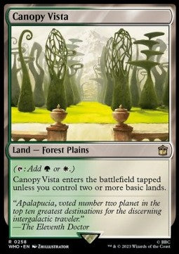 Canopy Vista - Universes Beyond: Doctor Who (Rare) [WHO-258]