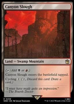 Canyon Slough - Universes Beyond: Doctor Who (Rare) [WHO-259]