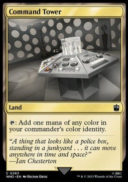 Command Tower (V.1) - Universes Beyond: Doctor Who (Common) [WHO-263]