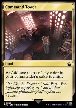 Command Tower (V.4) - Universes Beyond: Doctor Who (Common) [WHO-266]