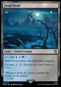 Fetid Pools - Universes Beyond: Doctor Who (Rare) [WHO-277]