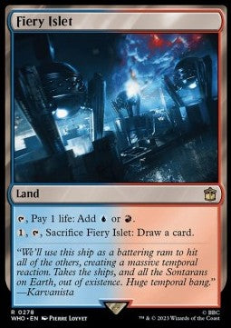 Fiery Islet - Universes Beyond: Doctor Who (Rare) [WHO-278]