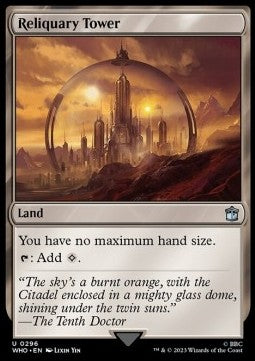 Reliquary Tower - Universes Beyond: Doctor Who (Uncommon) [WHO-296]