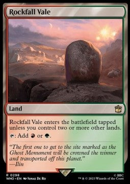 Rockfall Vale - Universes Beyond: Doctor Who (Rare) [WHO-298]