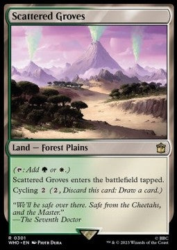 Scattered Groves - Universes Beyond: Doctor Who (Rare) [WHO-301]