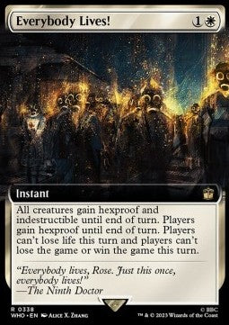 Everybody Lives! (V.1) - Universes Beyond: Doctor Who: Extras (Rare) [XWHO-338]