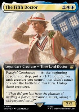 The Fifth Doctor (V.1) - Universes Beyond: Doctor Who: Extras (Rare) [XWHO-413]