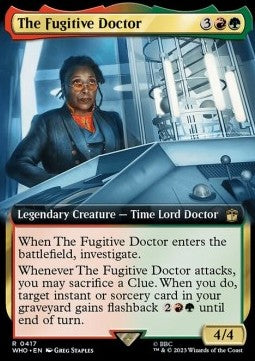 The Fugitive Doctor (V.1) - Universes Beyond: Doctor Who: Extras (Rare) [XWHO-417]