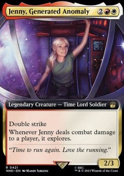 Jenny, Generated Anomaly (V.1) - Universes Beyond: Doctor Who: Extras (Rare) [XWHO-421]