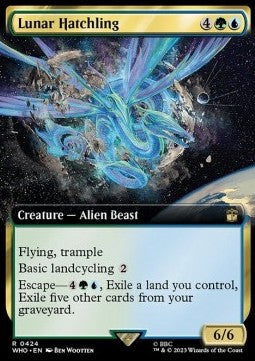 Lunar Hatchling (V.1) - Universes Beyond: Doctor Who: Extras (Rare) [XWHO-424]