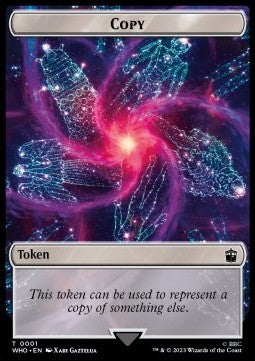 Copy Token // Osgood, Operation Double Token (U 2/2) (V.1) - Universes Beyond: Doctor Who: Extras (Token) [XWHO-T 1/32]