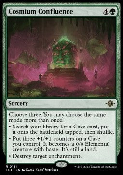 Cosmium Confluence - The Lost Caverns of Ixalan (Rare) [LCI-181]