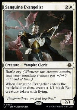 Sanguine Evangelist - The Lost Caverns of Ixalan (Rare) [LCI-34]