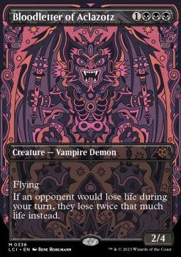Bloodletter of Aclazotz - The Lost Caverns of Ixalan: Extras (Mythic) [XLCI-336]