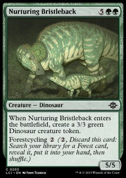 Nurturing Bristleback - The Lost Caverns of Ixalan (Common) [LCI-203]