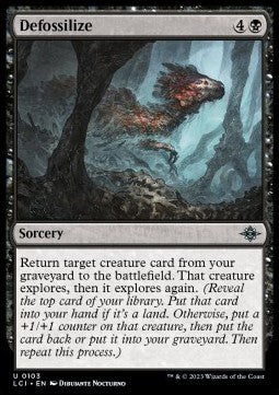 Defossilize - The Lost Caverns of Ixalan (Uncommon) [LCI-103]