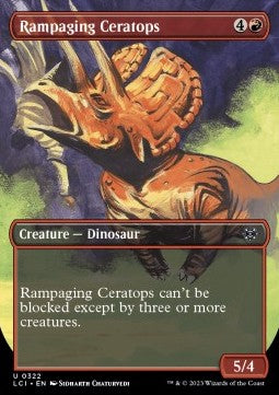 Rampaging Ceratops - The Lost Caverns of Ixalan: Extras (Uncommon) [XLCI-322]