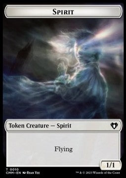 Spirit Token (W 1/1) // Rat Token (B 1/1) - Commander Masters: Extras (Token) [XCMM-T 10/17]