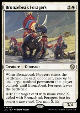 Bronzebeak Foragers - Commander: The Lost Caverns of Ixalan (Rare) [LCC-69]