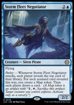 Storm Fleet Negotiator - Commander: The Lost Caverns of Ixalan (Rare) [LCC-78]