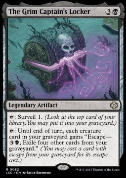 The Grim Captain's Locker - Commander: The Lost Caverns of Ixalan (Rare) [LCC-82]