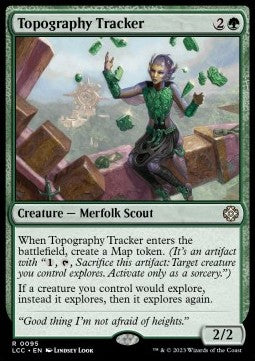 Topography Tracker - Commander: The Lost Caverns of Ixalan (Rare) [LCC-95]
