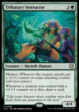Tributary Instructor - Commander: The Lost Caverns of Ixalan (Rare) [LCC-96]