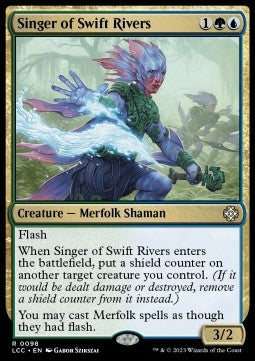 Singer of Swift Rivers - Commander: The Lost Caverns of Ixalan (Rare) [LCC-98]
