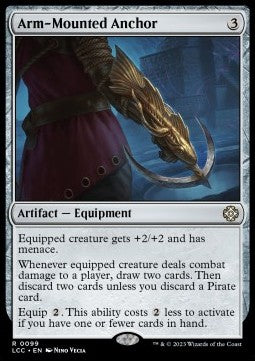 Arm-Mounted Anchor - Commander: The Lost Caverns of Ixalan (Rare) [LCC-99]
