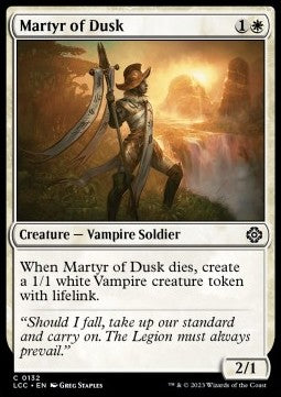 Martyr of Dusk - Commander: The Lost Caverns of Ixalan (Common) [LCC-132]