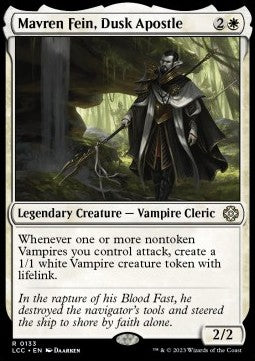Mavren Fein, Dusk Apostle - Commander: The Lost Caverns of Ixalan (Rare) [LCC-133]