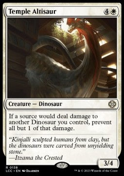Temple Altisaur - Commander: The Lost Caverns of Ixalan (Rare) [LCC-138]