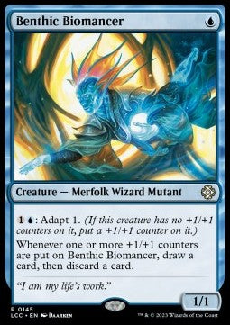 Benthic Biomancer - Commander: The Lost Caverns of Ixalan (Rare) [LCC-145]