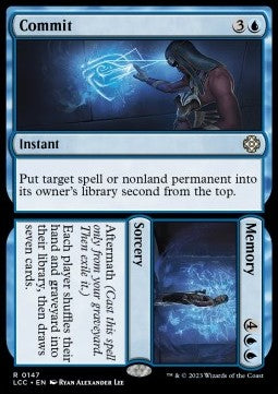Commit // Memory - Commander: The Lost Caverns of Ixalan (Rare) [LCC-147]