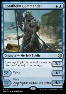 Coralhelm Commander - Commander: The Lost Caverns of Ixalan (Rare) [LCC-148]