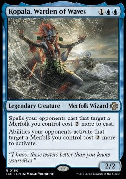 Kopala, Warden of Waves - Commander: The Lost Caverns of Ixalan (Rare) [LCC-160]