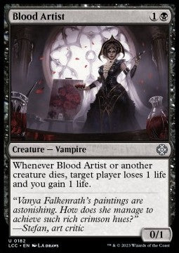 Blood Artist - Commander: The Lost Caverns of Ixalan (Uncommon) [LCC-182]