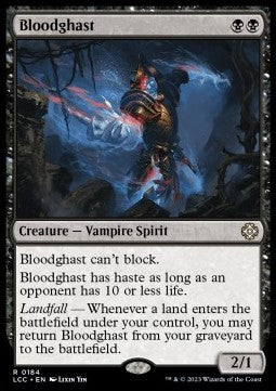 Bloodghast - Commander: The Lost Caverns of Ixalan (Rare) [LCC-184]