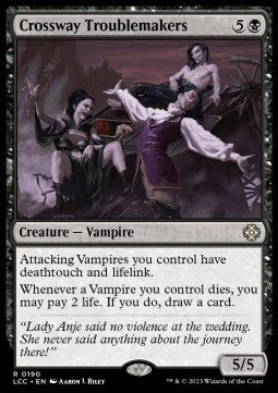Crossway Troublemakers - Commander: The Lost Caverns of Ixalan (Rare) [LCC-190]
