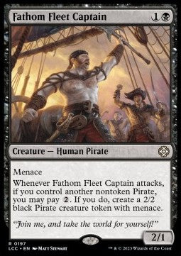 Fathom Fleet Captain - Commander: The Lost Caverns of Ixalan (Rare) [LCC-197]