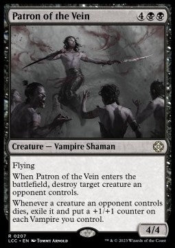 Patron of the Vein - Commander: The Lost Caverns of Ixalan (Rare) [LCC-207]