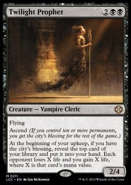 Twilight Prophet - Commander: The Lost Caverns of Ixalan (Mythic) [LCC-211]