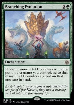 Branching Evolution - Commander: The Lost Caverns of Ixalan (Rare) [LCC-234]