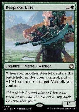 Deeproot Elite - Commander: The Lost Caverns of Ixalan (Rare) [LCC-237]