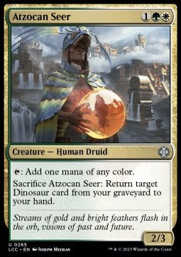 Atzocan Seer - Commander: The Lost Caverns of Ixalan (Uncommon) [LCC-265]