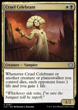 Cruel Celebrant - Commander: The Lost Caverns of Ixalan (Uncommon) [LCC-267]