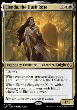 Elenda, the Dusk Rose - Commander: The Lost Caverns of Ixalan (Mythic) [LCC-268]