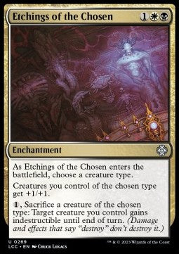 Etchings of the Chosen - Commander: The Lost Caverns of Ixalan (Uncommon) [LCC-269]